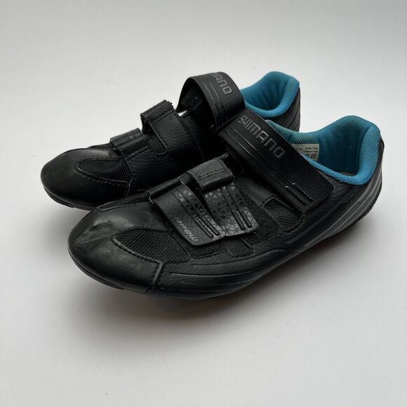 Shimano Eu41 Womens Us 8.5 Cycling Clip In Cycling Bicycle Shoes Sh-Rp200-Wl - Picture 4 of 10